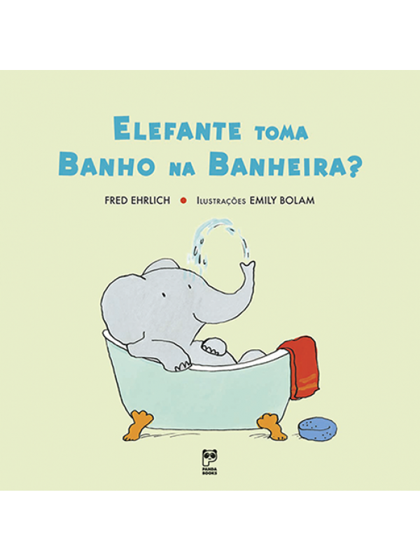 Elefante toma banho na banheira?