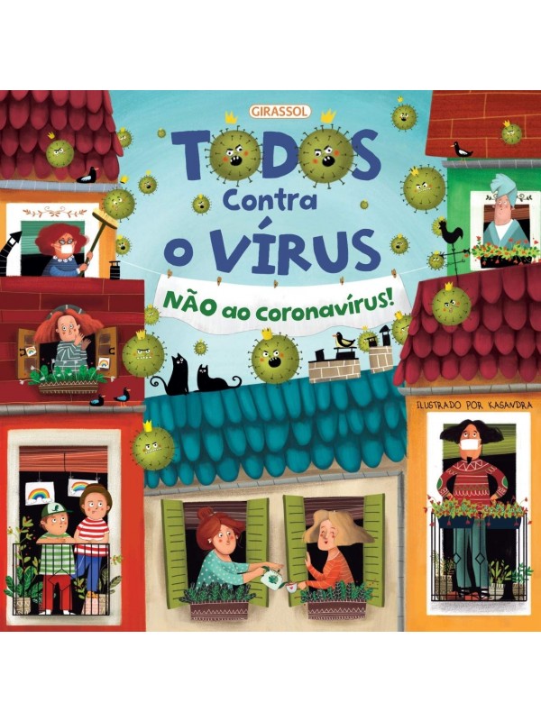 Todos contra o vírus - Não ao coronavírus!